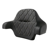 C.C. RIDER Touring Seat 2 Up Seat Driver Passenger Seat Double Roll For Harley CVO Road Glide Electra Glide Street Glide Road King, 2009-2023
