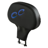 C.C. RIDER Touring Seat Driver Passenger Seat With Backrest For Harley CVO Road Glide Electra Glide Street Glide Road King, Black Blue, 2014-2023