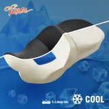 Gel Seat C.C. RIDER Touring Seat Driver Passenger Seat  For Harley CVO Road Glide Electra Glide Street Glide Road King, 2009-2023