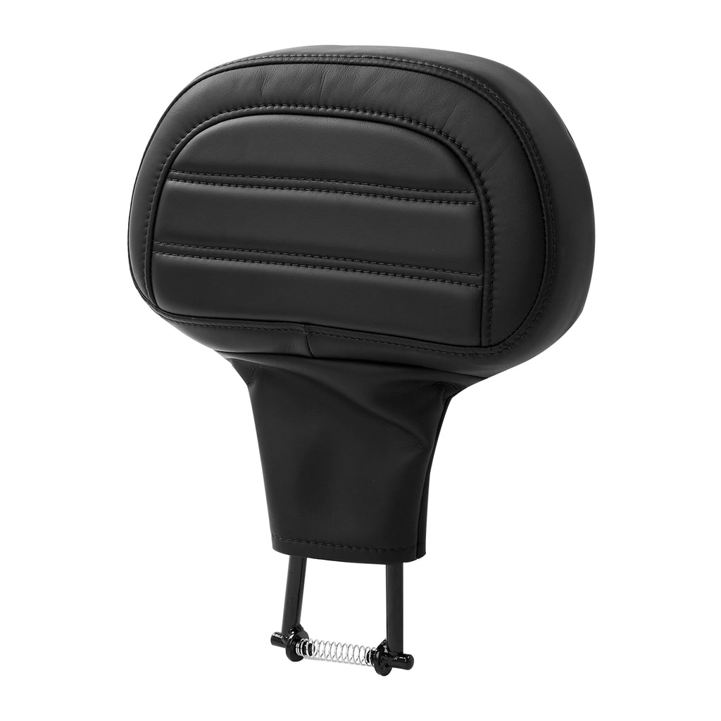 C.C. RIDER Rider Backrest 2 Up Seat Driver Backrest Pad Rally For Harley Touring CVO Street Glide Road Glide Electra Glide Road King, 1988-2023