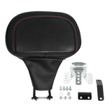 C.C. RIDER Rider Backrest 2 Up Seat Driver Backrest Pad For Harley Touring CVO Street Glide Road Glide Electra Glide Road King, 1988-2023