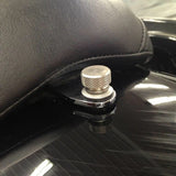 C.C. RIDER Custom Stainless Steel Seat Bolt Screw for Harley Touring Softail Dyna Sportster 1996-2024